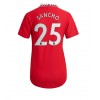 Damen Fußballbekleidung Manchester United Jadon Sancho #25 Heimtrikot 2022-23 Kurzarm